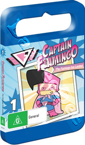 Captain Flamingo (Volume 1) - The Flamingo Has Landed (DVD)